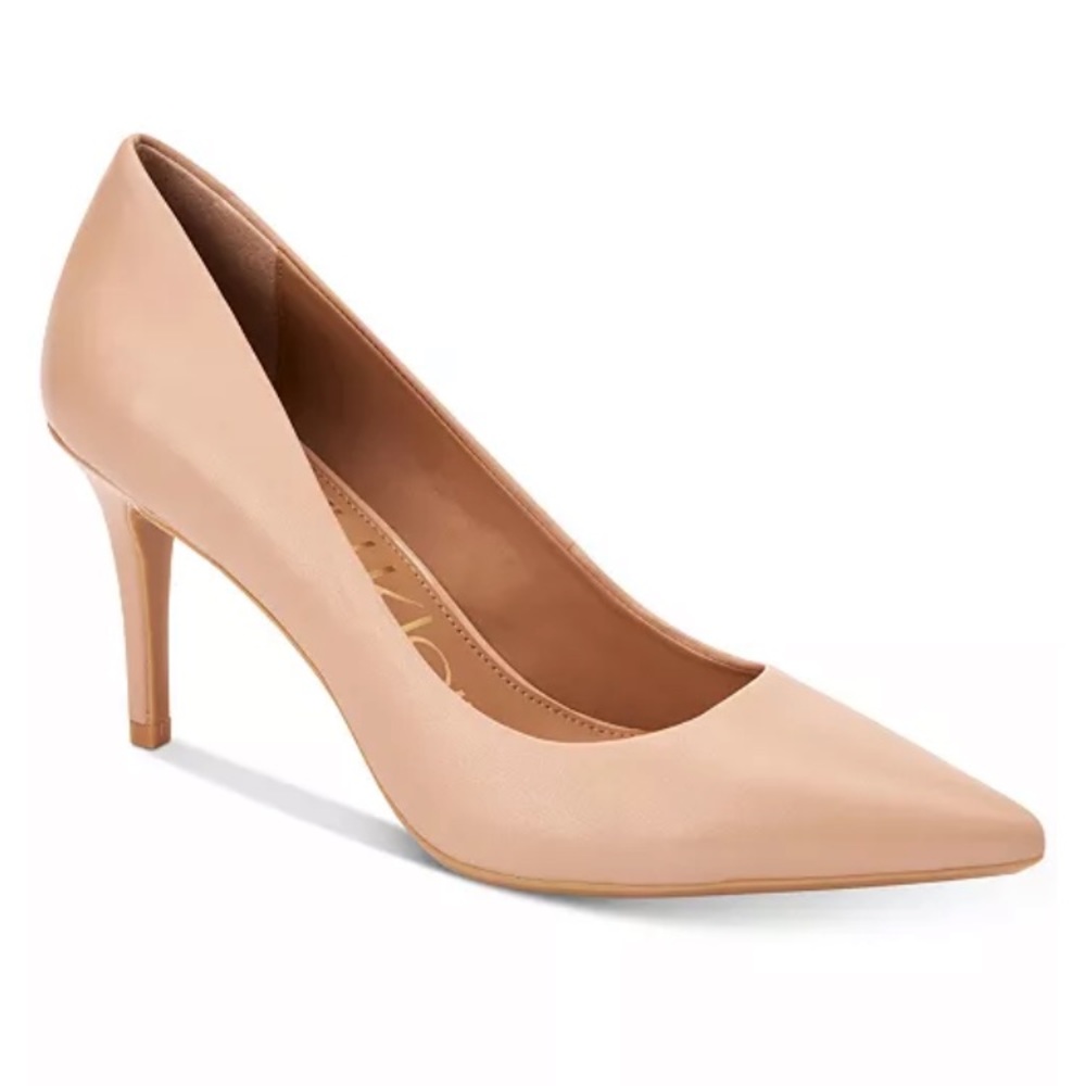Nude Patent Calvin Klein Gayle Pumps